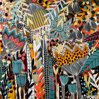'Avalon II’ (101.6cm x 101.6cm) - SOLD