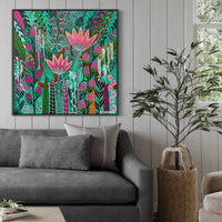 'Arcadia' (101.6cm x 101.6cm) - SOLD
