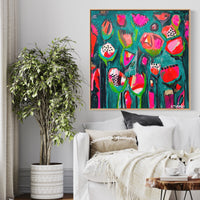 'The Hanging Garden' (101.6cm x 101.6cm) - SOLD