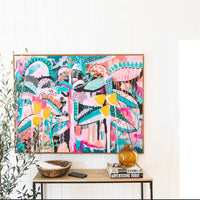 'Tropix' (90cm x 120cm) - SOLD