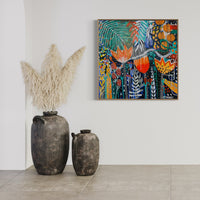 'Club Tropicana’ (101.6cm x 101.6cm) - SOLD