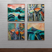 'Walshs Pyramid’ (101.6cm x 101.6cm) - SOLD