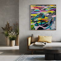 'Paradise Valley' (101.6cm x 101.6cm) - SOLD