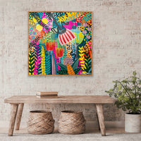 'Beautiful Futures’ (101.6cm x 101.6cm) - SOLD