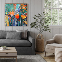 'Club Tropicana’ (101.6cm x 101.6cm) - SOLD