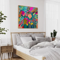 'High Energy II’ (101.6cm x 101.6cm) - SOLD