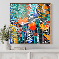 'Club Tropicana’ (101.6cm x 101.6cm) - SOLD