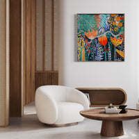 'Club Tropicana’ (101.6cm x 101.6cm) - SOLD