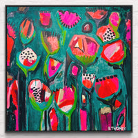 'The Hanging Garden' (101.6cm x 101.6cm) - SOLD