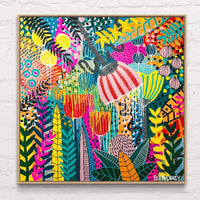 'Beautiful Futures’ (101.6cm x 101.6cm) - SOLD