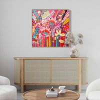 'Phoenix' (101.6cm x 101.6cm) SOLD