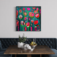 'The Hanging Garden' (101.6cm x 101.6cm) - SOLD