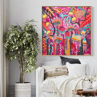 'Liquorice Allsorts' (100cm x 100cm) - SOLD