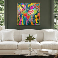 'Beautiful Futures’ (101.6cm x 101.6cm) - SOLD