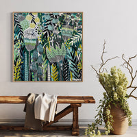 'Jade Journey’ (101.6cm x 101.6cm) - SOLD