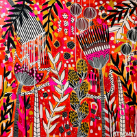 'Everyday is Sunday I’ (101.6cm x 101.6cm) - SOLD