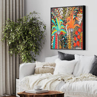 'Bellow' (76cm x 76cm) - SOLD