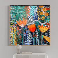 'Club Tropicana’ (101.6cm x 101.6cm) - SOLD