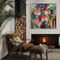 'Ruby Sunshine I’ (101.6cm x 101.6cm) - SOLD