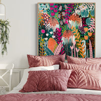 'Ruby Sunshine I’ (101.6cm x 101.6cm) - SOLD