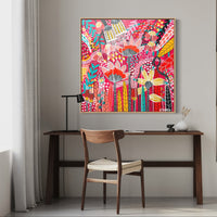 'Phoenix' (101.6cm x 101.6cm) SOLD