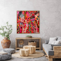 'Everyday is Sunday I’ (101.6cm x 101.6cm) - SOLD