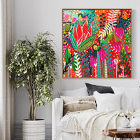 'Weekend Willows I' (101.6cm x 101.6cm) - SOLD