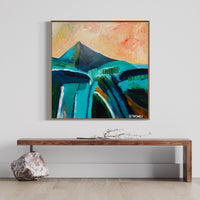 'Walshs Pyramid’ (101.6cm x 101.6cm) - SOLD