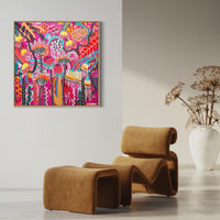 'Liquorice Allsorts' (100cm x 100cm) - SOLD