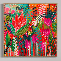 'Weekend Willows I' (101.6cm x 101.6cm) - SOLD