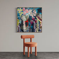 'Ghost Flowers' (101.6cm x 101.6cm) - SOLD