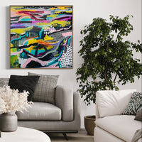 'Paradise Valley' (101.6cm x 101.6cm) - SOLD