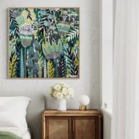 'Jade Journey’ (101.6cm x 101.6cm) - SOLD