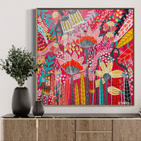 'Phoenix' (101.6cm x 101.6cm) SOLD