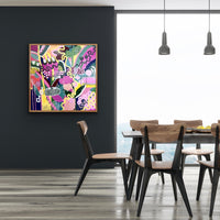 'Fertile Forest' (101cm x 101cm) - SOLD