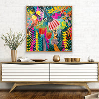 'Beautiful Futures’ (101.6cm x 101.6cm) - SOLD