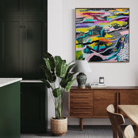 'Paradise Valley' (101.6cm x 101.6cm) - SOLD