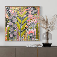 'Coconut Ice' (76cm x 76cm) - SOLD