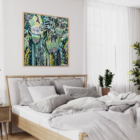 'Jade Journey’ (101.6cm x 101.6cm) - SOLD