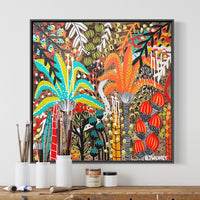 'Bellow' (76cm x 76cm) - SOLD