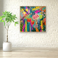 'Beautiful Futures’ (101.6cm x 101.6cm) - SOLD