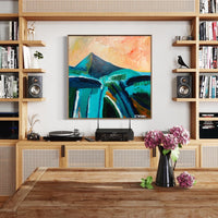 'Walshs Pyramid’ (101.6cm x 101.6cm) - SOLD