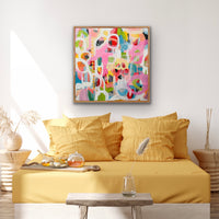 'Charade' (101.6cm x 101.6cm) - SOLD