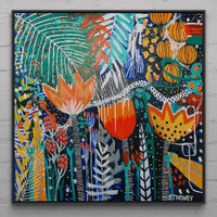 'Club Tropicana’ (101.6cm x 101.6cm) - SOLD