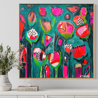'The Hanging Garden' (101.6cm x 101.6cm) - SOLD