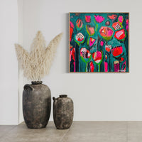 'The Hanging Garden' (101.6cm x 101.6cm) - SOLD