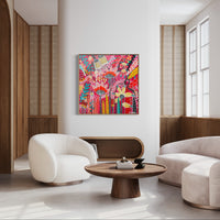 'Phoenix' (101.6cm x 101.6cm) SOLD