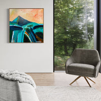 'Walshs Pyramid’ (101.6cm x 101.6cm) - SOLD