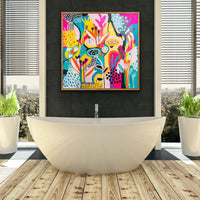 'Ultra Botanicals' (101cm x 101cm) - SOLD