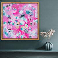 'Sherbert' (61cm x 61cm) - SOLD